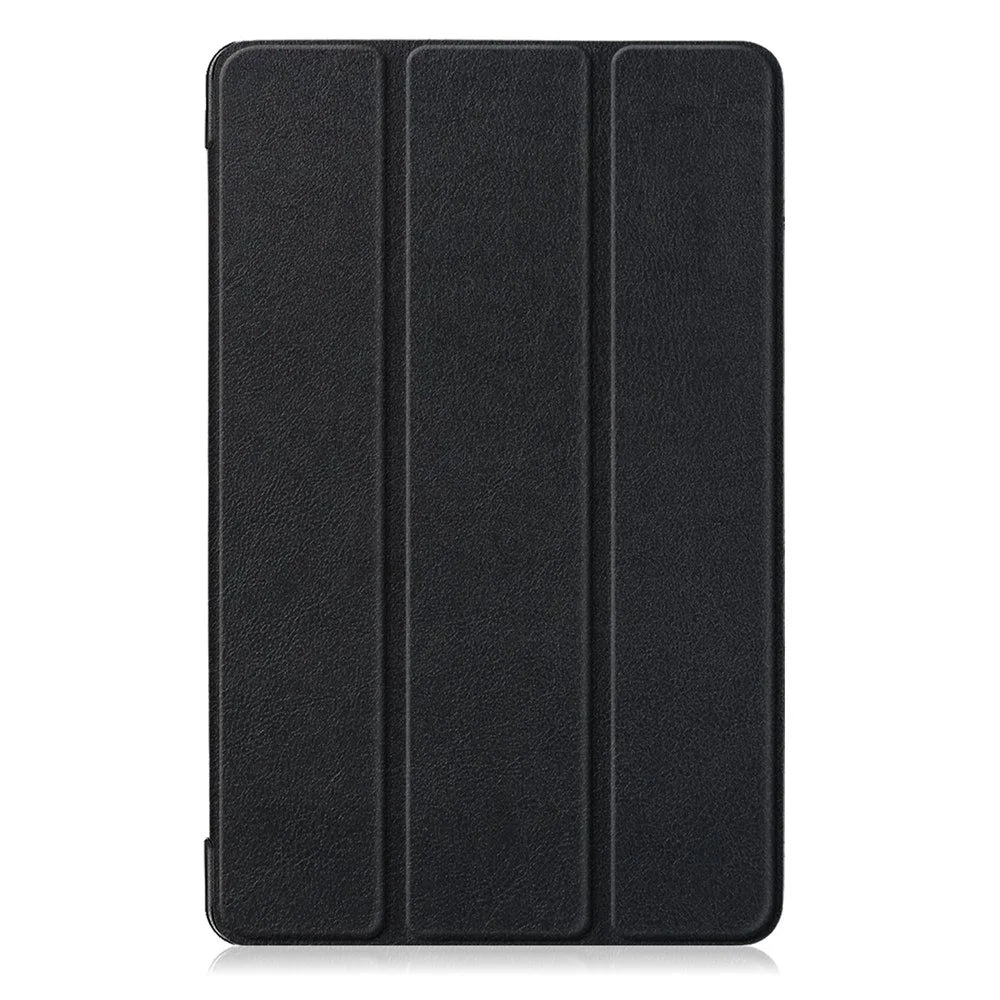 Lightweight Tri-Fold Stand PU Leather Hard Shell Protective Tablet Cover for Samsung Galaxy TAB A 10.1 2019 SM-T510/SM-T515 - Black - 2
