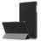 PU Leather Smart Case with Stable Tri-fold Stand Stand for Samsung Galaxy Tab S5e SM-T720/SM-T725 - Black - 1