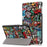 PU Leather Smart Case for Samsung Galaxy Tab S5e SM-T720/SM-T725 Pattern Printing Tri-fold Stand Tablet Cover - Graffiti Pattern - 1