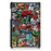 PU Leather Smart Case for Samsung Galaxy Tab S5e SM-T720/SM-T725 Pattern Printing Tri-fold Stand Tablet Cover - Graffiti Pattern - 3