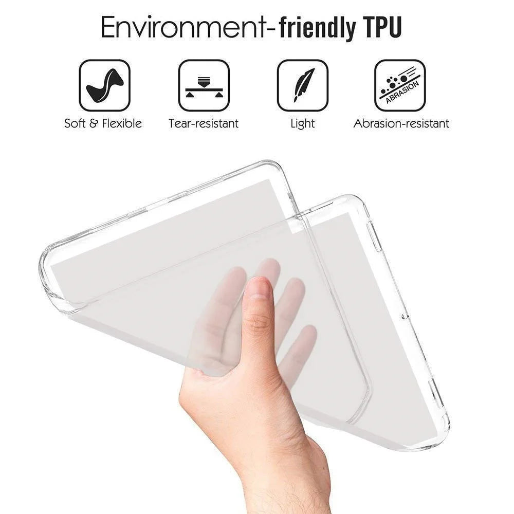 Clear Soft TPU Gel Case with Non-slip Inner for Samsung Galaxy Tab A 10.1 (2019) SM-T515 - 3