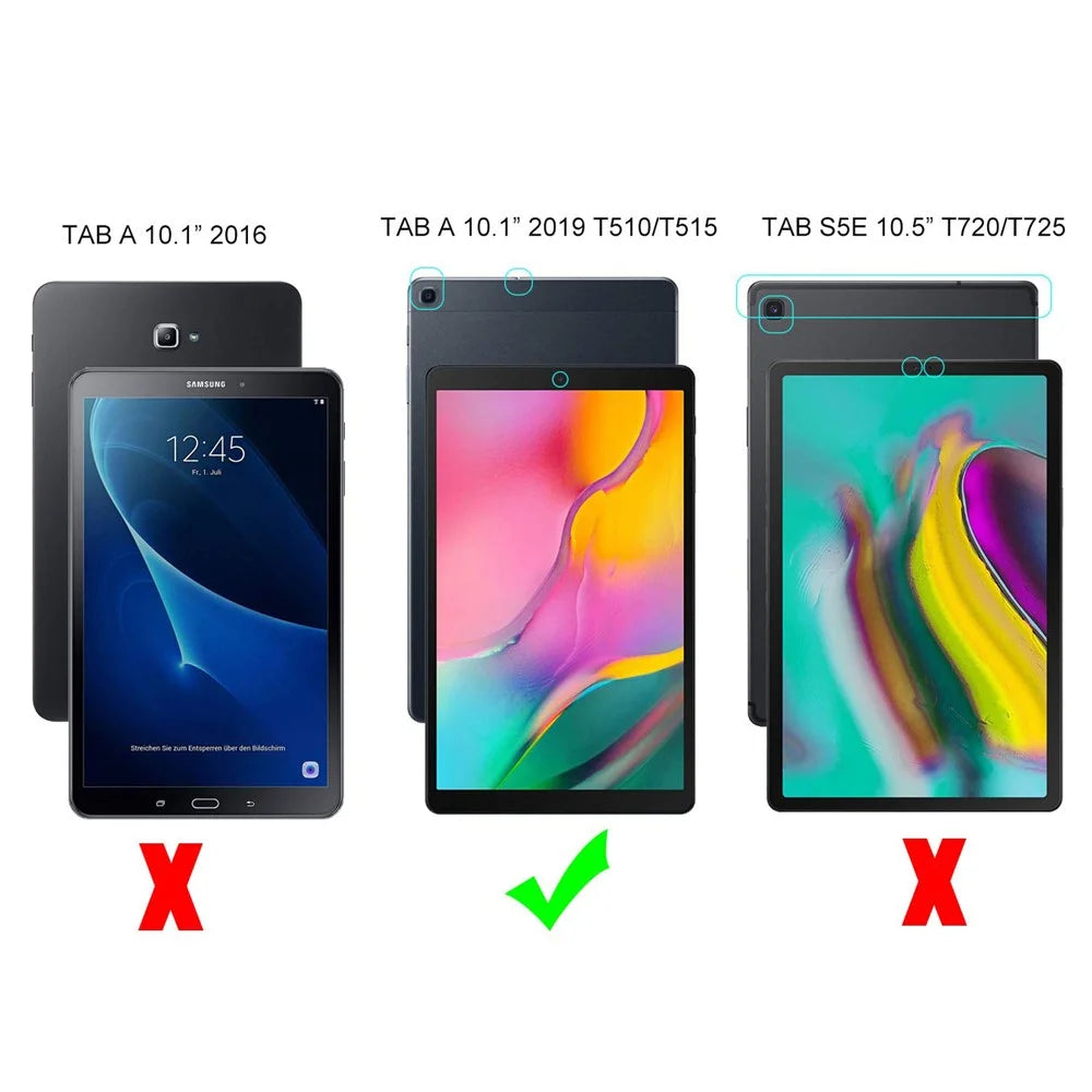 Clear Soft TPU Gel Case with Non-slip Inner for Samsung Galaxy Tab A 10.1 (2019) SM-T515 - 4