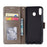 Imprint Flower Leather Wallet Case for Samsung Galaxy A30/A20 - Grey - 3