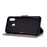 Imprint Flower Leather Wallet Case for Samsung Galaxy A30/A20 - Grey - 5
