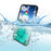 REDPEPPER IP68 Waterproof Phone Case for Samsung Galaxy S10 Plus [Support Fingerprint Unlock] [Clear Back] - Black - 3