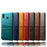 Double Card Slots PU Leather Coated PC Case for Samsung Galaxy A20e - Black - 6