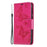 For Samsung Galaxy A40 PU Leather Imprint Butterflies Phone Case - Rose - 2