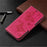 For Samsung Galaxy A40 PU Leather Imprint Butterflies Phone Case - Rose - 7