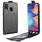 Crazy Horse Vertical Flip Leather Protective Case for Samsung Galaxy A20e - Black - 1
