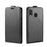 Crazy Horse Vertical Flip Leather Protective Case for Samsung Galaxy A20e - Black - 2