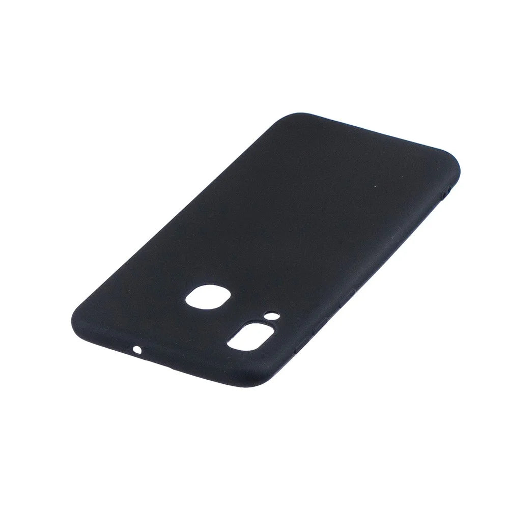 Solid Color Candy TPU Case for Samsung Galaxy A40 - Black - 4