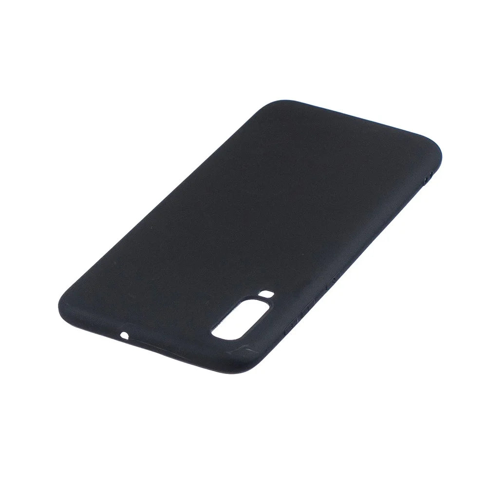 Solid Color Candy TPU Case for Samsung Galaxy A70 - Black - 4