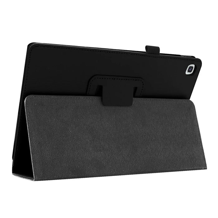 Litchi Texture Leather Stand Protective Case for Samsung Galaxy Tab S5e SM-T720 - Black - 5