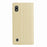 VILI DMX Cross Texture Stand Leather Card Holder Case for Samsung Galaxy A10 - Gold - 3