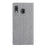VILI DMX Cross Texture Stand Leather Card Holder Case for Samsung Galaxy A40 - Grey - 3
