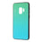 Gradient Color Glass + PC + TPU Phone Case for Samsung Galaxy S9 G960 - Cyan / Blue - 4