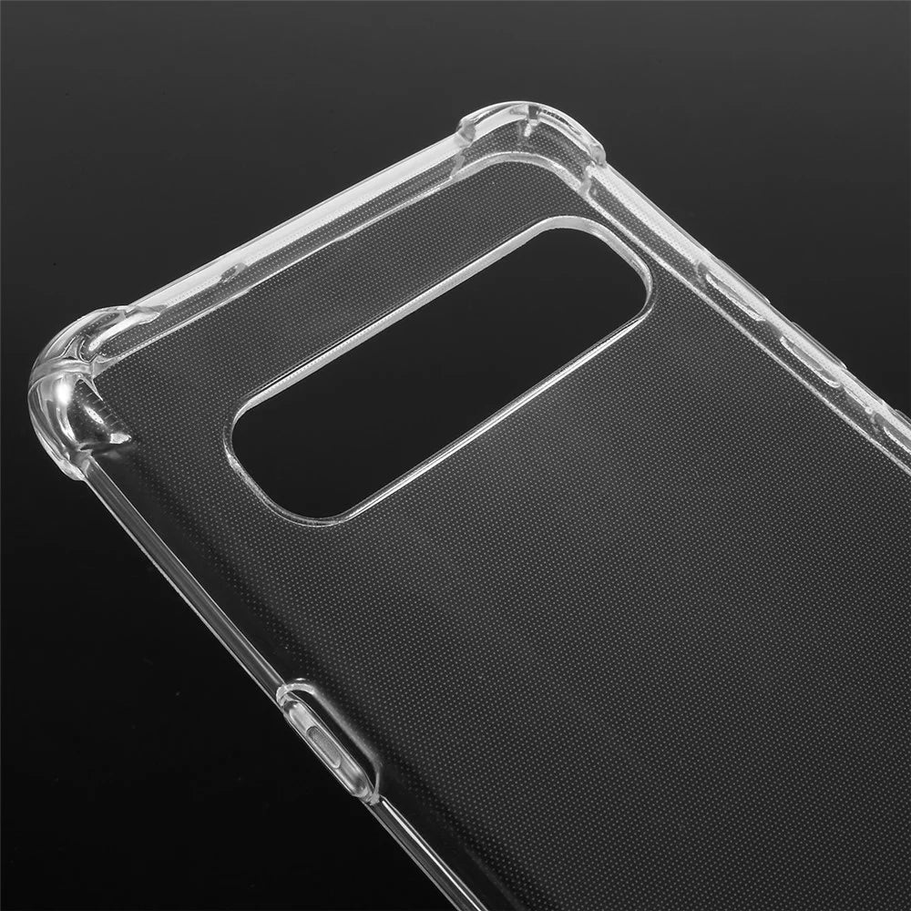 Shock Absorption Clear TPU Phone Shell for Samsung Galaxy S10 5G - Transparent - 4