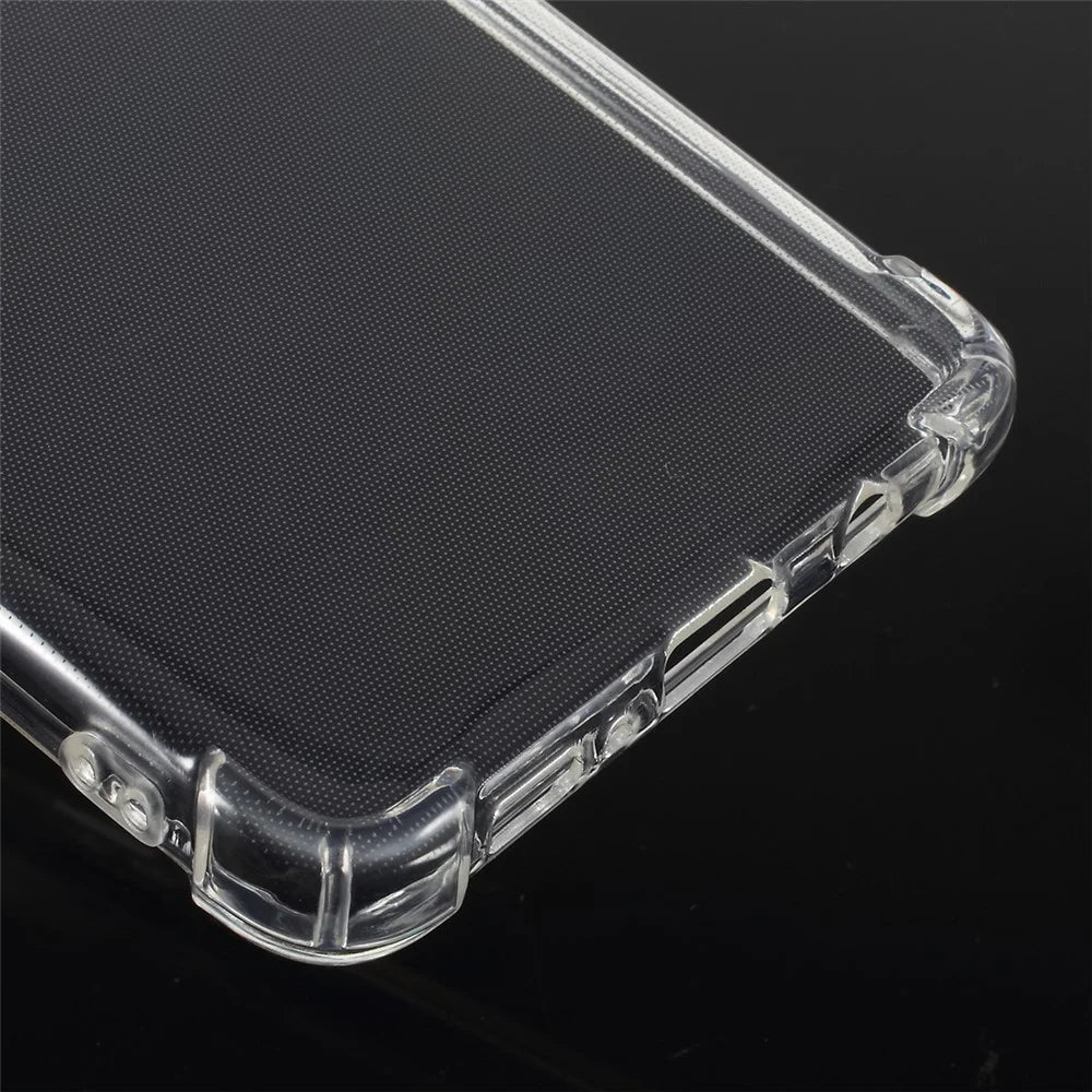 Shock Absorption Clear TPU Phone Shell for Samsung Galaxy S10 5G - Transparent - 5