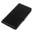 Solid Color Leather Wallet Stand Phone Case Cover for Samsung Galaxy A70 - Black - 5