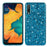 Glittering Sequins Electroplating TPU PC Hybrid Phone Casing for Samsung Galaxy A50 / A50s / A30s - Blue - 1