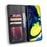 Auto-absorbed Vintage Style PU Leather Wallet Case for Samsung Galaxy A80 / A90 - Black - 5