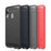 MOFI Carbon Fiber Brushed TPU Protective Phone Case for Samsung Galaxy A20e - Black - 3
