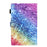 Pattern Printing PU Leather Card Holder Tablet Stand Case for Samsung Galaxy Tab A 10.1 (2019) SM-T510/SM-T515 - Colorful Diamond - 2