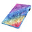 Pattern Printing PU Leather Card Holder Tablet Stand Case for Samsung Galaxy Tab A 10.1 (2019) SM-T510/SM-T515 - Colorful Diamond - 3