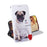 Pattern Printing Leather Wallet Case for Samsung Galaxy A20e - Dog and Heart - 7