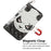 Pattern Printing Light Spot Decor Leather Wallet Stand Case for Samsung Galaxy A20e - Panda Pattern - 4