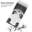 Pattern Printing Light Spot Decor Leather Wallet Stand Case for Samsung Galaxy A20e - Panda Pattern - 5