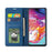 FORWENW Fantasy Series Auto-absorbed Silky Touch Leather Wallet Stand Case for Samsung Galaxy A70 - Blue - 2