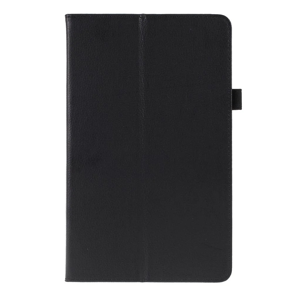 Leather Stand Tablet Protective Case for Samsung Galaxy TAB A 10.1 (2019) SM-T510 / SM-T515 - Black - 1