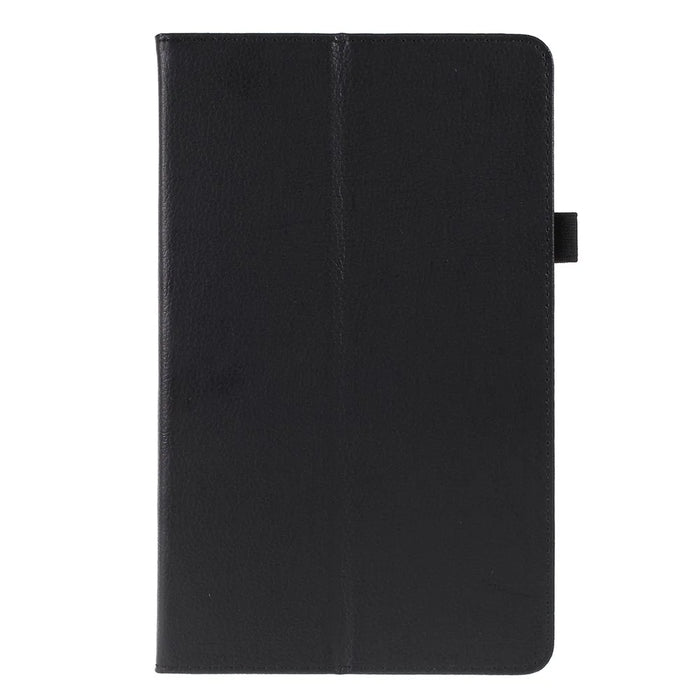 Leather Stand Tablet Protective Case for Samsung Galaxy TAB A 10.1 (2019) SM-T510 / SM-T515 - Black - 1