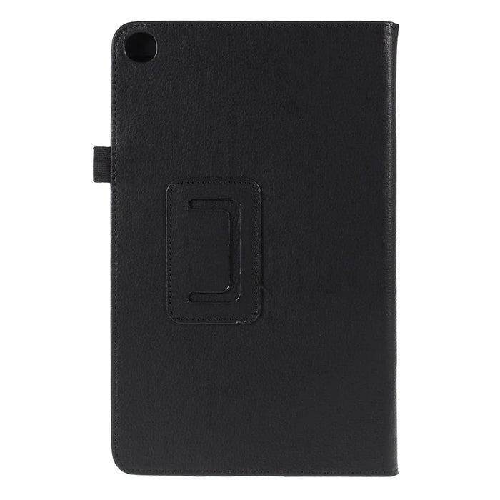 Leather Stand Tablet Protective Case for Samsung Galaxy TAB A 10.1 (2019) SM-T510 / SM-T515 - Black - 2
