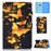 Pattern Printing Leather Tablet Cover with Card Slots for Samsung Galaxy Tab A 10.1(2019) T510 - Flying Butterfly - 1