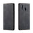 FORWENW Fantasy Series Silky Touch Leather Wallet Stand Case for Samsung Galaxy A20 / A30 - Black - 1