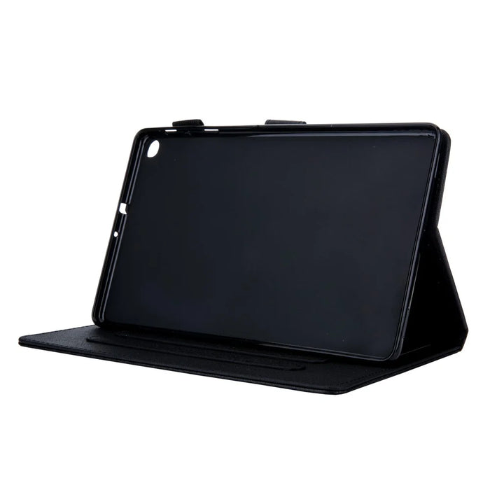 Leather Case with Card Storage for Samsung Galaxy Tab A 10.1 (2019) T515 - Black - 5