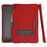 Shock Proof TPU + PC Hybrid Tablet Protective Case with Kickstand for Samsung Galaxy Tab S5e SM-T720 / SM-T725 - Red / Black - 6