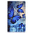 Pattern Printing Card Holder Stand PU Leather Tablet Case for Samsung Galaxy Tab A 8.0 (2017) SM-T380 / SM-T385 - Blue Butterflies - 2