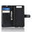 Litchi Skin Wallet Leather Stand Case for Samsung Galaxy A80 / A90 - Black - 3