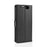 Litchi Skin Wallet Leather Stand Case for Samsung Galaxy A80 / A90 - Black - 6