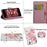 Light Spot Decor Patterned Leather Wallet Phone Cover for Samsung Galaxy A10e - Flowered Tree - 6