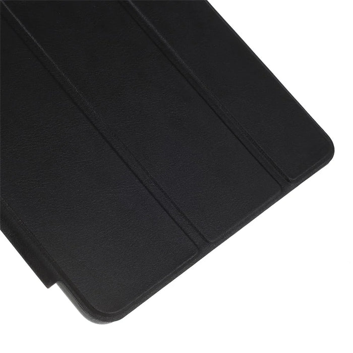 Tri-fold Leather Stand Case for Samsung Galaxy Tab S5e SM-T720 - Black - 3
