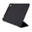Tri-fold Leather Stand Case for Samsung Galaxy Tab S5e SM-T720 - Black - 7