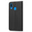 Auto-absorbed Wallet Stand Flip Leather Case for Samsung Galaxy A20e - Black - 4