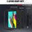 X-Shape 360 Degree Swivel PC + Silicone Combo Kickstand Shell with Shoulder Strap for Samsung Galaxy Tab S5e SM-T720 - Black - 2