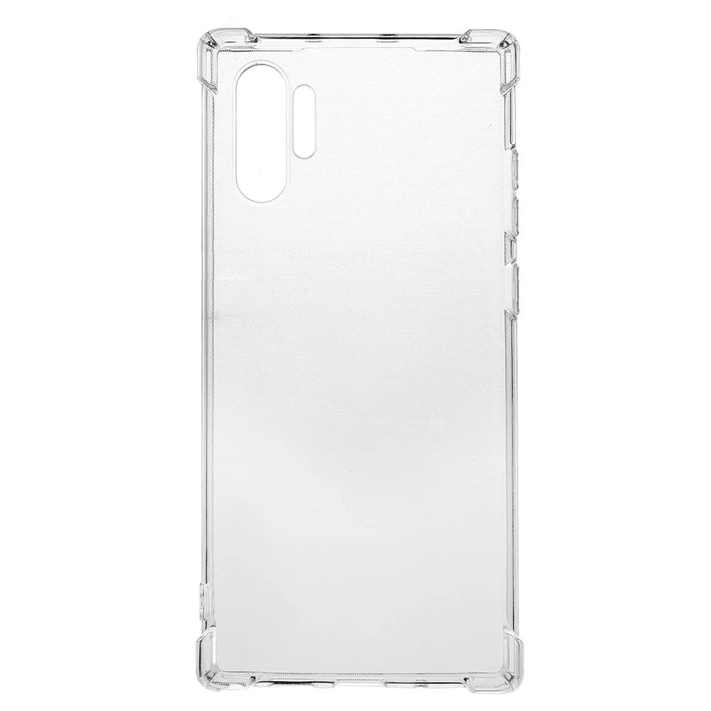 Transparent Soft TPU Phone Shell for Samsung Galaxy Note 10 Plus/Note 10 Plus 5G with Non-slip Inner - 1