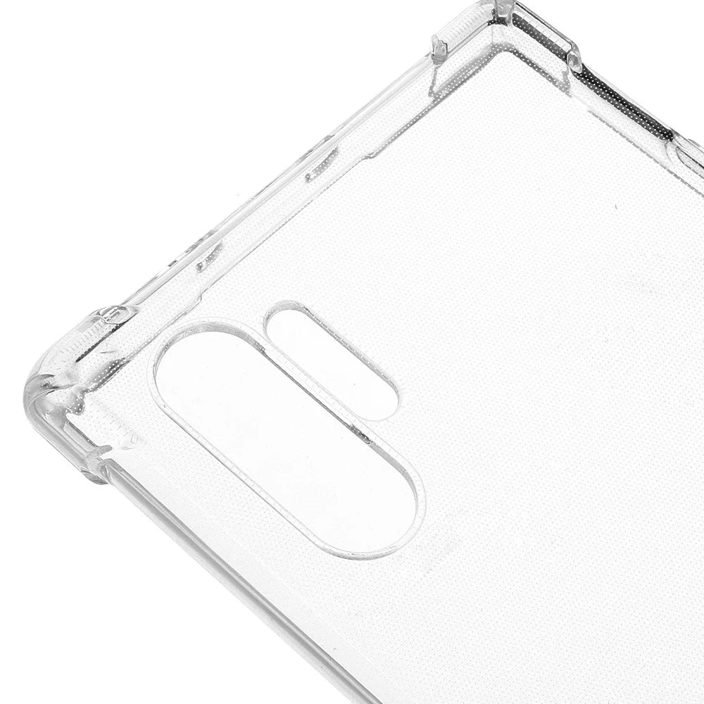 Transparent Soft TPU Phone Shell for Samsung Galaxy Note 10 Plus/Note 10 Plus 5G with Non-slip Inner - 2