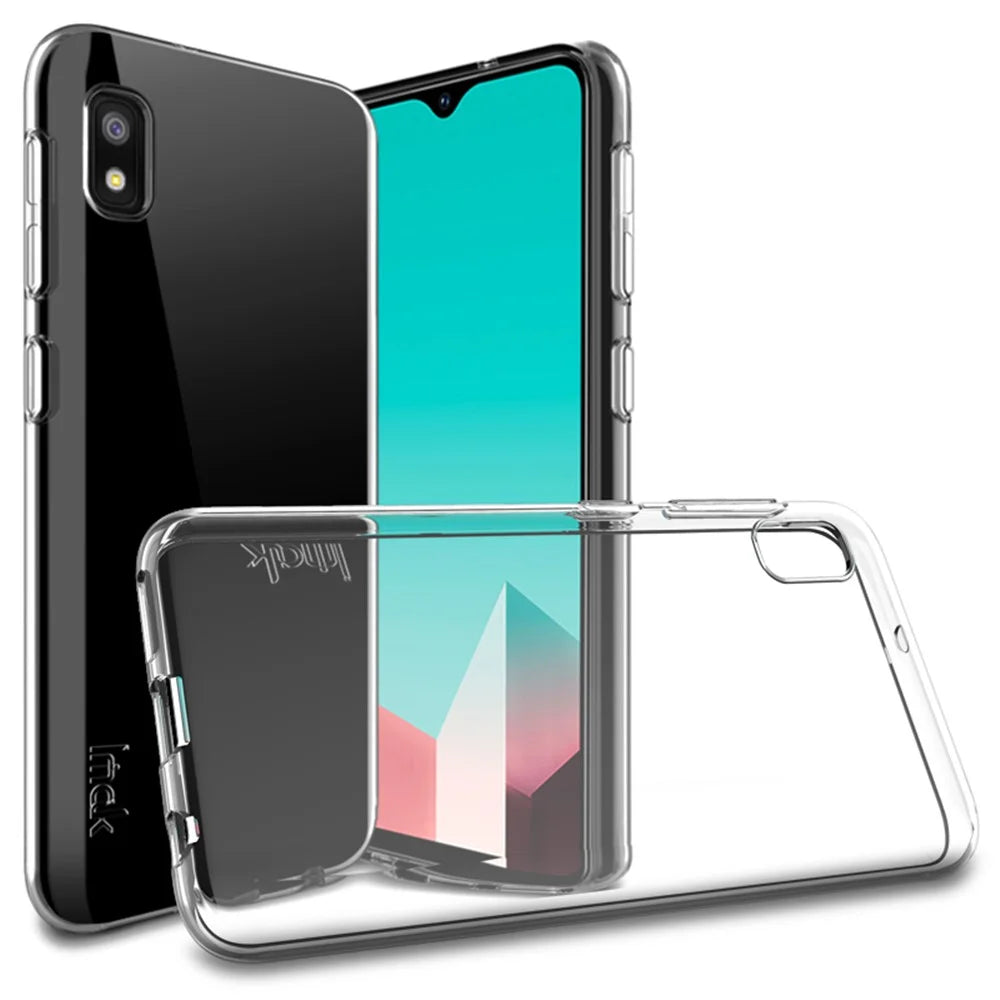 IMAK UX-5 Series TPU Phone Case Cover for Samsung Galaxy A10e - Transparent - 1